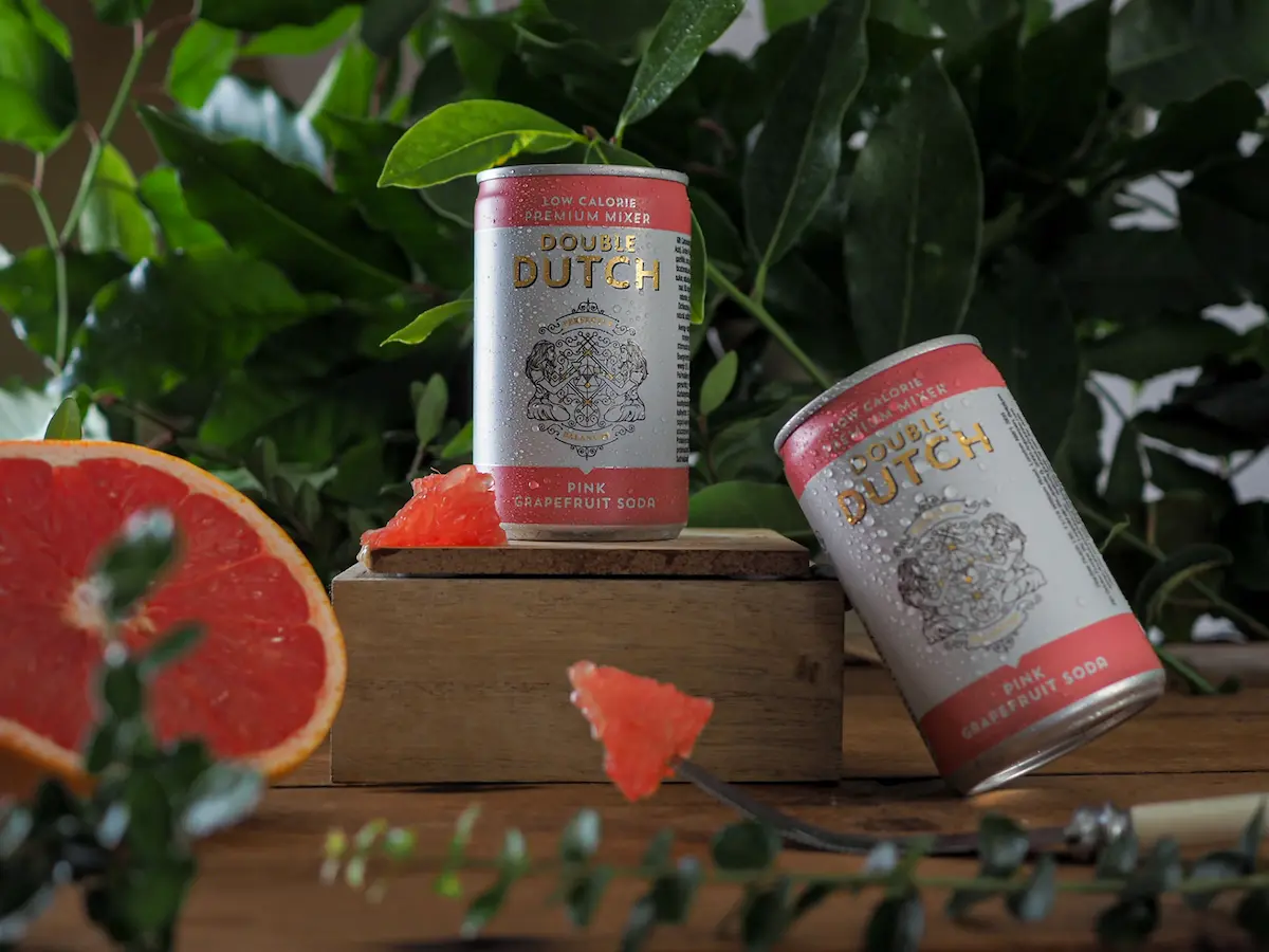 Double Dutch Soda commercial product photography